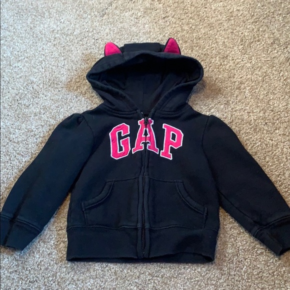 NEW GAP DOT TERRY HOODIE SIZE 3T 4T